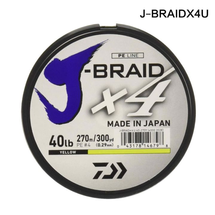 cc-daiwa-j-braided-x4-fishing-270m-pe-4-strand-6-50lb-multifilament-for-carp-wire
