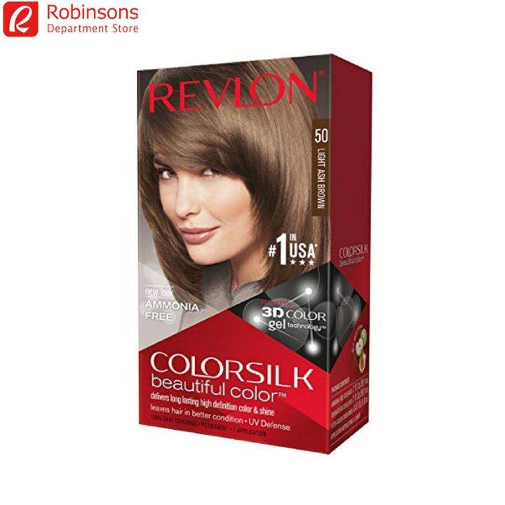 Revlon Colorsilk Hair Color (Light Ash Brown) | Lazada PH