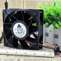 PFC1212DE เดลต้า12V 4.8A Antminer S7 S9 D3 E9 12CM 12038พัดลมทำความเย็น