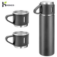 【CW】Stainless Steel Thermos Cup 500ml Double-Layer Vacuum Thermos Coffee Tumbler Cup Business Trip Water Bottle Insulated Mug Gift