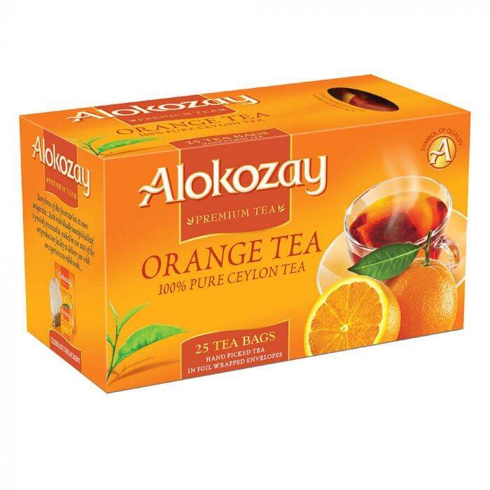 EXPIRY DATE JANUARY 2023 ALOKOZAY ORANGE TEA (25 TEA BAGS) Lazada PH