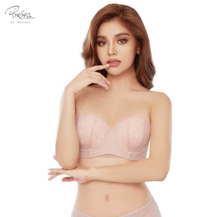 presea-บราเกาะอกมีโครง-ถอดสายบ่า-floral-lace-bra-รุ่น-ma1707