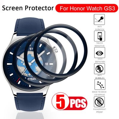 For Honor Watch GS 3 Screen Protector Soft Anti-shatter Film GS3 Protective Cover not Glass For Huawei Watch GS 3 Smartwatch Cases Cases