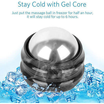 Cryo Tpy Ice Massage Ball เย็นร้อนบรรเทาการอักเสบบวมเท้า Back Body Muscle Massager Rapid Workout Recovery