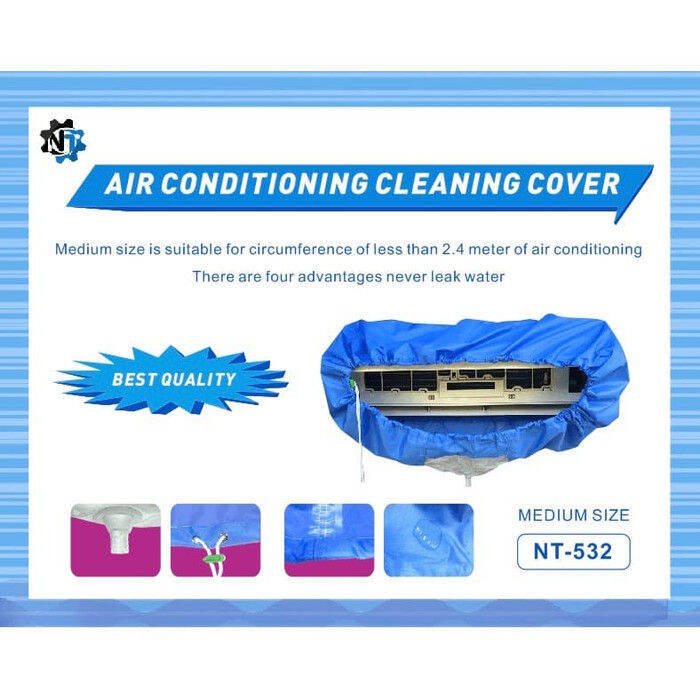 Plastik Cuci AC / Air Conditioning Cleaning Cover / Cover Plastik ...