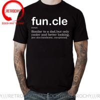 Funcle Gift Tee Shirt For Uncle Humor Funcle Nutrition Facts T-Shirt Novelty Sarcastic Funny Funcle Definition T Shirts For Men