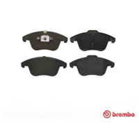 ผ้าดิสเบรคหน้า LAND ROVER FREELANDER 2 L359 2.0 2.2 3.2 4X4 2006-2014 RANGE ROVER EVOQUE L538 2.0 2.2 D 2011- BREMBO