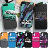 Caoshs❇☋รถสปอร์ต HKS JDM อุปกรณ์เสริมเคสโทรศัพท์สำหรับ HUAWEI P10 P20 P30 P40 Mate 30 40 Lite Pro เคสแข็ง