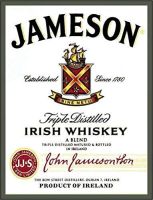 Jameson ไอริชวิสกี้ดีบุกโลหะโบราณลงชื่อแผ่นโลหะประดับผนังคาเฟ่โปสเตอร์ตกแต่งผนังบ้านเบียร์ผับบาร์