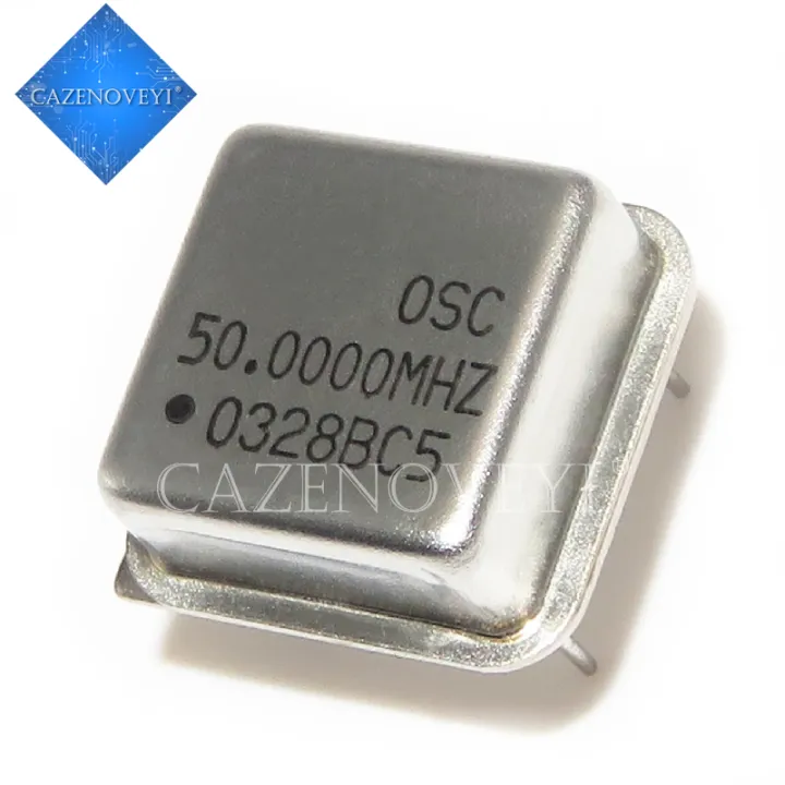 5PCS 125MHz 125.000MHz Active Crystal Oscillator OSC Square DIP4