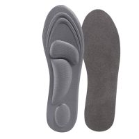 (Insoles)4D โฟมจำรูปพื้นรองเท้าระบายอากาศนวดบรรเทาอาการปวด Fasciitis เท้าที่กันกระแทกแผ่นรองเท้าแผ่นกีฬาผู้หญิงผู้ชายรองเท้าประดับ