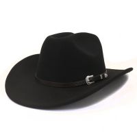 -border New boy Hat Wool Top Hat g Brim Hat M Wd Jazz Hat A707