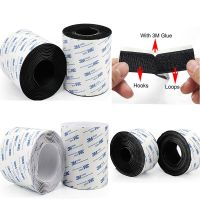 【LZ】△✠►  Nylon Forte Auto-Adesivo Gancho e Loop Fastener Tape Dupla Face 3M Adesivo de cola Tapete Acessório 1m