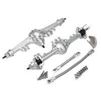 Metal Front and Rear Portal Axle Steering Link Transmission Shaft Accessories for Axial SCX10 II AR44 RC Car