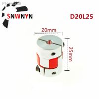 Jaw Coupler D20L25 Aluminum Plum Flexible Shaft Coupling 3mm 4mm 5mm 6mm 8mm 10mm CNC Stepper Motor Connector For 3d Printer