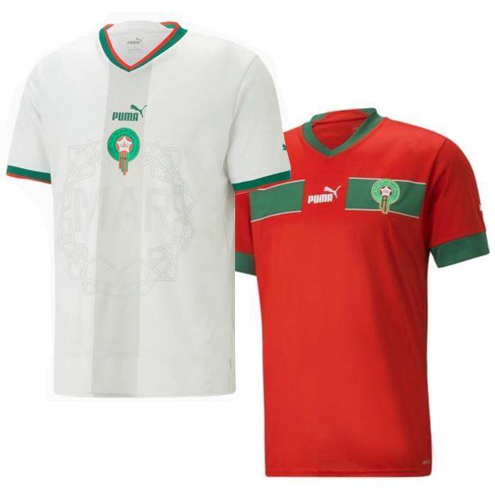 [Player issue Fan issue]Newest 2022 World Cup Morocco National Team men football jersey Lazada PH