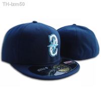 [Seattle Mariners] หมวกปิดปากกันแดดหมวกกันแดดหมวกคู่หมวกปักหมวกเบสบอลขนาดเต็มซีล