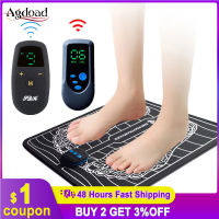 Electric EMS Foot Massager Mat Pulse Acupuncture Foot Massage Pad Machine Ankles Feet Pain Relief Muscle Stimulator Health Care