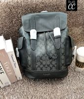 (แท้ ?%‼ from Factory) ??? HUDSON BACKPACK IN SIGNATURE LEATHER BAG((CB839))