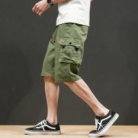 8XL Men Summer Multi Pocket Cargo Shorts Mens Fashion Cotton Casual Tactical Shorts Men Outwear Large Size Joggers Shorts Male