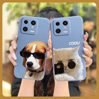 Solid color soft shell Phone Case For Xiaomi 13 Cartoon Simplicity Anti-fall cute phone case Lens bump protection