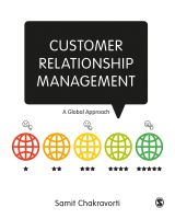 หนังสืออังกฤษใหม่ Customer Relationship Management : A Global Approach [Paperback]