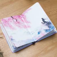 Beautiful Chinese style notebook kawaii diary notebooks journal notebook