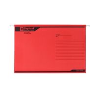 SuperSales - X2 ชิ้น - แฟ้มแขวนกระดาษ ระดับพรีเมี่ยม F รุ่น 925R สีแดง ส่งไว อย่ารอช้า -[ร้าน Thananpaphuk Shop จำหน่าย กล่องกระดาษ ราคาถูก ]