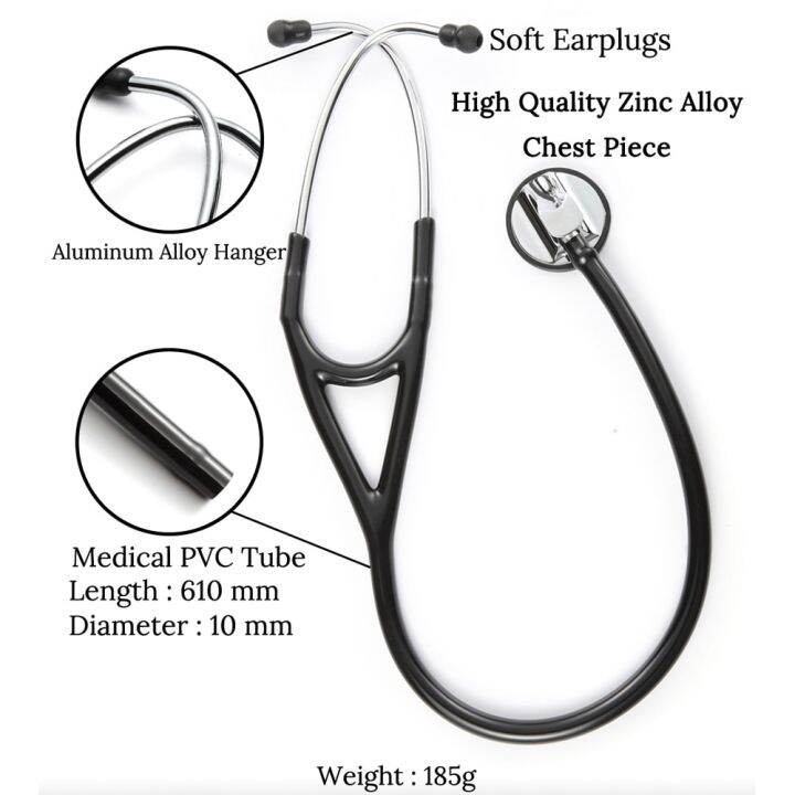 in-stock-professional-หัวใจปอด-cardiology-หูฟังนักเรียนอุปกรณ์ทางการแพทย์อุปกรณ์การแพทย์เครืื่องฟังหัวใจหัวเดียว