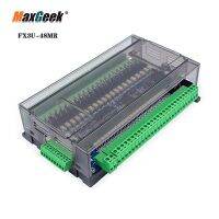 ✳▣ Maxgeek FX3U-48MR Full Function w/ RS485 Clock Shell PLC Controller 24 Input 24 Output High-Speed Counting