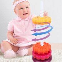 【CC】❒✗♨  Baby Early Educational Babies Rotating Stacking Children