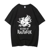 ข้อเสนอพิเศษ บันทึก Ragnarok สูงผ้าฝ้ายที่มีคุณภาพ EU ขนาด Tshirt ฤดูร้อนผู้ชาย Tshirt อะนิเมะมังงะ Y2k Unisex เสื้อผ้าS-5XL