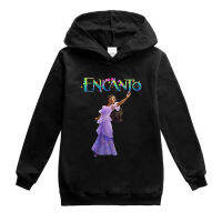 [ในสต็อก] Encanto Hoodies สำหรับวัยรุ่นเด็กสาว2023เด็กวัยหัดเดิน Hoody แจ็คเก็ต Lesure เด็กเสื้อผ้าการ์ตูนผ้าฝ้ายผสมฤดูใบไม้ผลิและฤดูใบไม้ร่วงแขนยาว