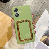 เคสโทรศัพท์แฟชั่นใหม่2023ชิ้นสำหรับ OPPO A78 5G Reno 8T 4G 5G เคส TPU อินเทรนด์ Hp Oppo A78 5G ผิวสัมผัส RENO8T รู้สึกนุ่มซิลิโคน OPPOA78 5G พร้อมราวโลหะ