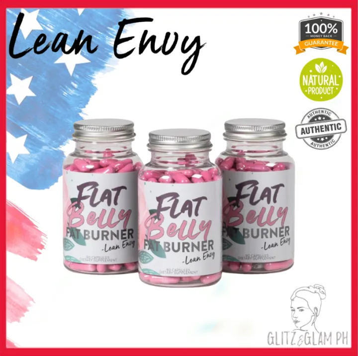 AUTHENTIC LEAN ENVY Flat Belly Fat Burner (90 Capsules) Sexy Weight