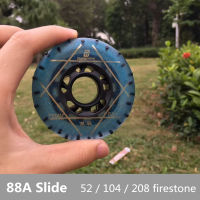 88A slide skating wheel with 52 104 208 firestone spark inline skates wheel 80mm 76mm 72mm roller skate rodas for SEBA HL HV