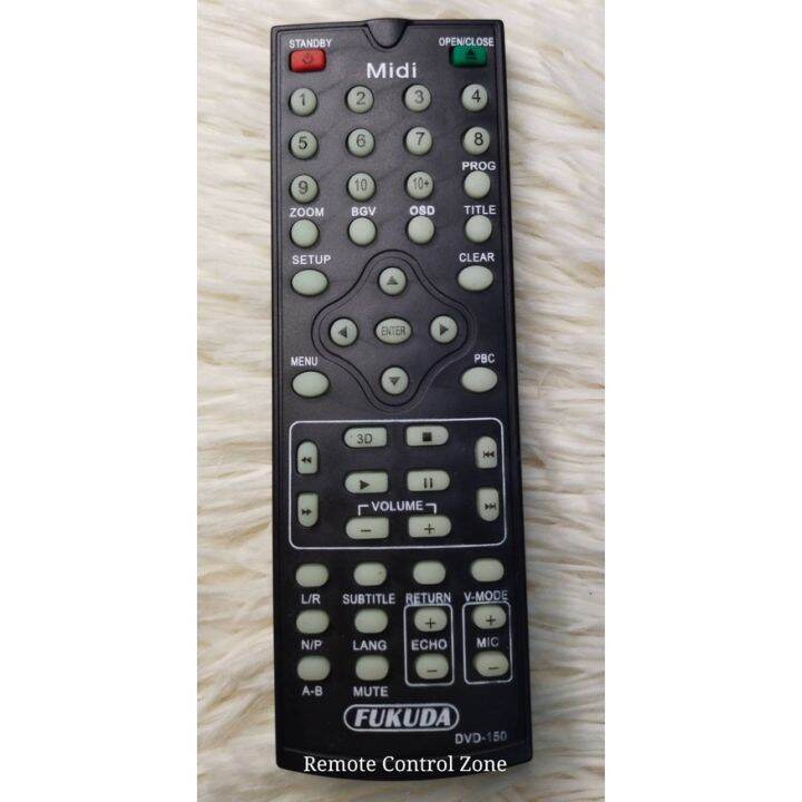 Fukuda Dvd MIDI remote control Lazada PH