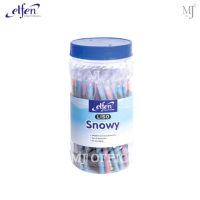 ปากกาลูกลื่นเอลเฟ่น Elfen Liso-Snowy 0.5 มม หมึกน้ำเงิน (50ด้าม/กระปุก)