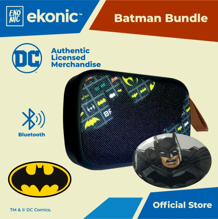 Ekonic Wireless Speaker Batman 80th Greg Grid | Lazada PH