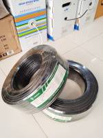 Cable RG6+สายไฟ ความยาว 90 เมตร สายสัญญานเกี่ยวกับระบบแลนด์ สายหนาสัญญานดี ทนความร้อนได้ดีวัสดุแข็งแรงทนทาน