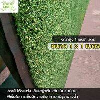 หญ้าเทียม 1 ซม. ของดี ตรงปก ราคาถูก คุณภาพดี สีเขียว เส้นหญ้าแน่น หลังหนา มีรูระบายน้ำ แต่งร้าน คาเฟ่ ร้านอาหาร แผงขายของ ติดผนัง