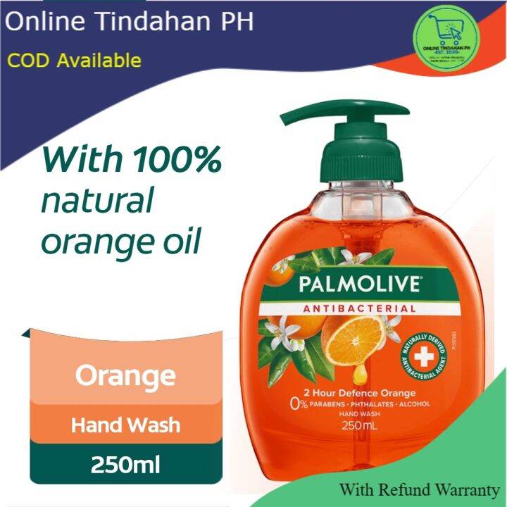 Palmolive Antibacterial 2 Hr Defence Orange Hand Wash 250ml Lazada PH
