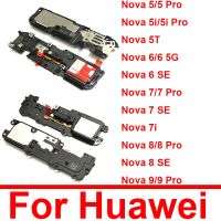 ลําโพงดัง Buzzer Ringer สําหรับ Huawei Nova 5 6 7 8 9 Pro 5G Nova 5iPro 5T 6se 7se 8se 7i ลําโพง Buzzer โมดูล Flex Cable Parts