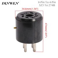 Limited Time Discounts VACUUM CONVERTER SOCKET ADAPTER 8Pin To 4Pin 4Pin To 8Pin Tin Plated For 5Z3 To 274B Vacuum Tube Hifi Guitar Audio Amplifier 1PC