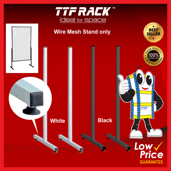 Wire Mesh Stand Wire Mesh Accessories (WITHOUT Wheel) Lazada