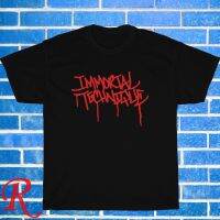 ใหม่ เสื้อยืด พิมพ์ลายโลโก้ Immortal Technique Blackgrey ไซซ์ S 3XLS-5XL