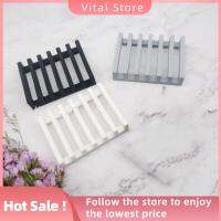 ที่กล่องสบู่ถาดเก็บฟองน้ำจานรองสบู่ในห้องน้ำที่ใส่จานได้ง่าย VITAL STORE