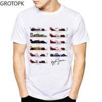 Tee Shirt Streetwear Shirt | Man Shirt Ayrton Senna | Mens Shirt Ayrton Senna - Men XS-6XL