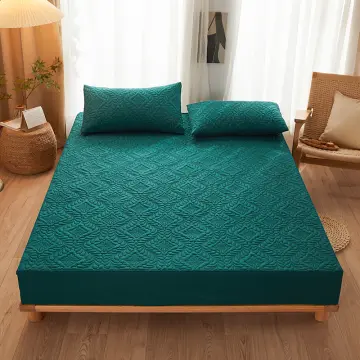 Waterproof Mattress Cover Single Piece Urine-proof Bedspread on The Bed  Dust-proof Thickened Quilted Protective