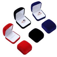 Arrange Jewelry Box Square Display Box Ring Box Suede Surface Delicate